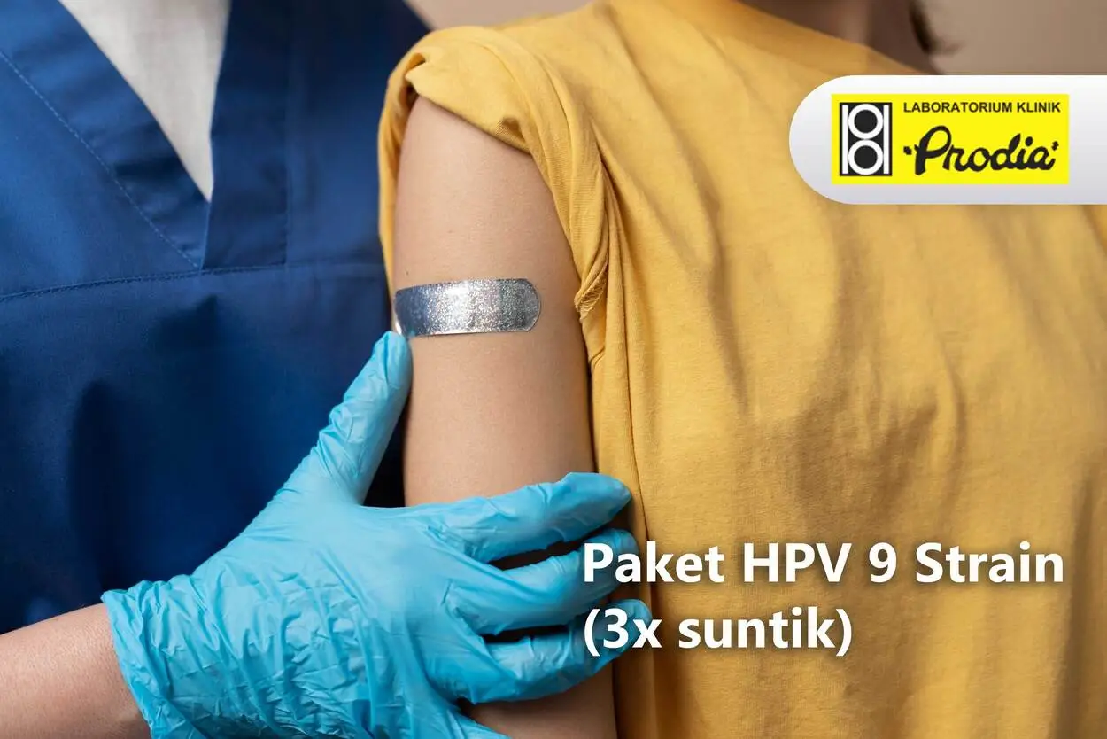 Vaksin HPV 9 strain(3x suntik)